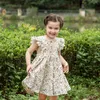 Humor Bear Girls Dress 2022 New Summer Wedding Sweet Princess Birthday Party Dress Flowers Toddler Baby Dzieci Dziewczyny Odzież G1215