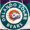 Vintage Orlando Solar Bears Ice #21 Connor Goggin Hockey Jersey 자수 스티치 또는 사용자 정의 이름 또는 번호 레트로 저지