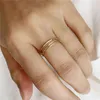 14K oro riempito anelli a catena di minimalismo mini-knuckle gioielli anilos mujer bague femme boho aneis per le donne 211217