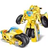 12cm変形変換ギフトロボット車キッズトイズアクションフィギュア男の子子供コレクションモデル