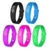 V9 Température corporelle Bracelets intelligents Bracelet Moniteur Thermomètres Alarme de vibration Montre Smartband Fitness Bluetooth Bande étanche Meilleure qualité