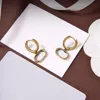 Klassischer Brief Ohrstecker Luxus Designer Schmuck Ohrringe für Frauen Persönlichkeit Retro Ohrringe Damenmode Noble Schmuck Ohrring 2022