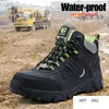 Men Safety Shoes Work Steel Toe Comfortable Lightweight Breathable Anti-smashing Non-slip Construction