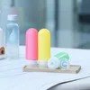 Silicone Travel Bottles Picnic Flask Translucent Colours Lotion Cosmetics Shampoo Portable Small can take it on plane ZZE5592