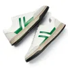 haute qualité Hommes Chaussures de course blanc vert noir et marron Mode # 23 Hommes Baskets Sports de plein air Baskets Marche Runner Pointure 39-44