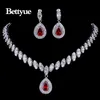 Bettyue Brand Fashion New Jewelry Sets AAA Multicolor Zircon Gothic Personality Bridal Jewelry For Woman Wedding Charm Gift H1022