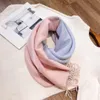 Kobiety luksus szalik duży rozmiar Kobieta nadrukowana haft 3 szalę projektantów F Silk Winter Print Faulard satynowy kwadratowy szaliki darmowy statek