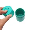 Rökning Acrylic Plast Pill Box Portable Small Vakuum Tobak Lagringstätning Starkt lagringstank lätt att rengöra 165 ml kapacitet