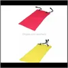 Pouches, Bags Packaging & Display Drop Delivery 2021 Colorful Sunglasses Pouch Microfiber Dust Waterproof Sunglass Bag Portable Dstring Eyegl