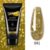 15ml 30ml Nail Glitter Gold Foil Colorful Gels Soak Off Nail Art Gel Varnish DIY Nails Glue Sealing Layer