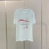 HipHop Kültürü 3D Mektup Nakış T-shirt Erkek Kadın Çiftler Yaz En Kaliteli Paris Sokak Tee Erkek giyim Rahat Kısa Kollu jumper