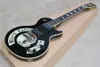 Flyoung Lp Electric Guitar Black Label Society Band Commorative Skull Black1504891