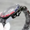 Montre lumineuse pour homme Étanche Mécanique à remontage automatique Surface en verre de cristal Boîtier en acier inoxydable Cadran en céramique Diamètre de la surface 40