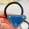 Luxury Pony Tails Holder Fashion For Woman Invertered Triangle Letter Designers Jewelry Trendy Personality Hair Clip281T