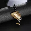 Antigo egito pornô rainha pingente colares para mulher faraó cleópatra colar de aço inoxidável jóias268p