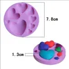 Cake Tools Whole- New 1pc Sea Animal Shaped Silicone Mold Sugar Paste 3D Fondant Decoration Tools Soap Mould243I