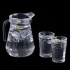 Simulation Mini Juice Jug Cup Set Drink Milk Model Toys for Doll House Decoration 1/12 Dollhouse Furniture Accessories