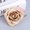 50/100 sztuk Jedwabny Róże Głowa Sztuczne Kwiaty DIY Prezenty Box Walentynki Obecny Dekoracje Walentynki Dekoracje Ślubne Kwiaty 210624