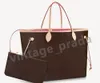 Conjunto de 2 peças de bolsas femininas clássicas de alta qualidade bolsa flor feminina designer de luxo casual grande vagabundo bolsa de couro composto crossbody bolsas de ombro bolsas bolsas