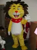 Hallowee Lion King Maskotki Kostium Wysokiej Jakości Cartoon Anime Motyw Charakter Karnawał Dorosłych Unisex Sukienka Boże Narodzenie Urodziny Party Outfit