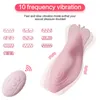 Vibrators Vibrators Butterfly Носимый дилдо вибратор для женщин беспроводной пульт дистанционного управления вибрационные трусики Sex Toys Пара Wpmen Shop 1119