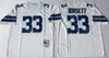 Chen37 NCAA Vintage Football 21 Deion Sanders 8 Troy Aikman 22 Emmitt Smith 33 Tony Dorsett Jerseys Randy White Michael Irvin Roger Staubach Navy