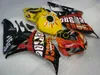 Free Custom Injection Fairings kit for HONDA CBR1000RR CBR 1000RR 2003 2004 03 04 Bodywork Fairing kits Cowling Motorcycle Parts Cowlings ReD Yellow Black