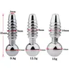 Samox 스테인레스 스틸 요도 사운드 확장기 남성 페니스 플러그 스레드 우레라 카테터 자극기 남자 게이에 대 한 성인 섹시한 장난감