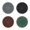 Silicone Round Cup Mat Car Water Cup Mats Vehicle-mounted Non-slip Pads Desktop Coffee Milk Cups Pad Kitchen Table Decoration BH6112 TYJ