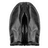 Sexy unisexe hommes femmes Cosplay masque facial capuche pour jeu de rôle Costume Latex brillant métallique bouche ouverte trou couvre-chef masque complet Q02452743