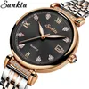 Lige Brand Sunkta Fashion Women Watch Business Quartz Watch Ladies Top Brand Luxury Female Wristwatch Girl Clock Relogio Feminin Q0524