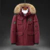 -30 градусов зимняя куртка-пуховик для пар, женская утолщенная теплая куртка на 90% белом утином пуху, мужская водонепроницаемая блестящая парка, модное пальто 211023