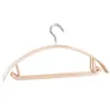 Hangers & Racks Ly 10 Pack Non-Slip Suit Hanger Dimple Crease Free Semicircle Traceless Clothes For Pants Shawls Coat Jacket