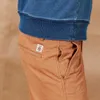 primavera Pantaloni solidi Uomo Pantaloni classici di base 100% cotone abbigliamento di marca maschile di alta qualità 190435 210715