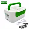 Elektrische Heizung Home Auto 12V oder 220V Plug-in Lunchboxen Lebensmittelbehälter Tragbare Schüssel Bento Box für Kinder 210925