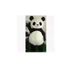 Costume da mascotte panda adorabile personalizzato professionale Cartoon Cina Panda Personaggio mascotte Vestiti Natale Halloween Party Fancy Dress