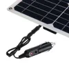 40W 18V Mono Zonnepaneel Dual 12V/5V DC USB Monokristallijn Flexibel voor Auto RV boot Acculader