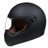 오토바이 헬멧 톰슨 헬멧 전체 얼굴 Casco Moto 빈티지 쵸퍼 레트로 Capacete 드 Motocicleta