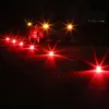 緊急灯LED車道脇のディスクビーコンレッドロードライトフレア警告夜