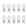 10PCS G9 Lâmpadas de Halogênio 230-240V 25W 40W Capa Cápsula Transparente Fosco Lâmpadas LED Iluminação Branco Quente para Cozinha Doméstica