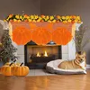 Tableau de table une variété Spécifications Runner en dentelle en dentelle classique Pumpkin Halloween Cover Thanksgiving Topper Set pour la décoration intérieure