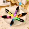 Markeerders 6 kleuren / set Kawaii Bee Highlighter Pen Mini Marker Pennen voor DIY Briefpapier Materiaal Escolar Papelaria Schoolbenodigdheden