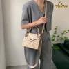 أكياس المساء 2021 فاخرة vip الأعلى مقبض المرأة حقيبة خمر الكتف الإناث crossbody baguette shopper مصمم العلامة التجارية حقيبة