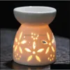 Fragrance Lamps Home Fragrances Decor Garden Ceramic Oil Burners Wax Melt Holders Aromatherapy Essential Aroma Lamp Diffuser Candle Tealig