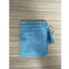 حاملي البطاقات Maleather Mini Tassel حامل نساء لطيف معرف الائتمان Zipper Wallet Case Change Coin Pres