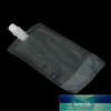 10st 200 ml Plast Klar Drycker Dryck Juice Väska Transparent Flask Sug Färsk Vätska Förpackning Pocket Fabrikspris Expert Design Kvalitet Senaste Style