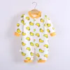 Bebê infantil romper 0-12 meses recém-nascido meninas meninos algodão onesies crianças luxo roupas de desenhador de luxo crianças roupas boutique babykleidung primavera verão outono inverno