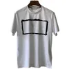 Kısa Kollu Giyim Erkek Tees Yaz Yüksek Kalite Pamuk erkek T-Shirt Baskılı Mektup Düzeltme Ekip Boyun Severler için Rahat Moda Dipli Gömlek 52NS80