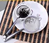 500pcs 17.5*7cm Stainless Steel Fine Mesh Strainer Colander Flour Sieve with Handle Juice Tea Ice Strainer Kitchen Tools SN677