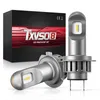 TXVSO8 LM 50W Carro LED Farol H7 10000Lumens Farol alto 6000K Branco Super Brilhante 2PCS Fácil instalação Auto Foglight